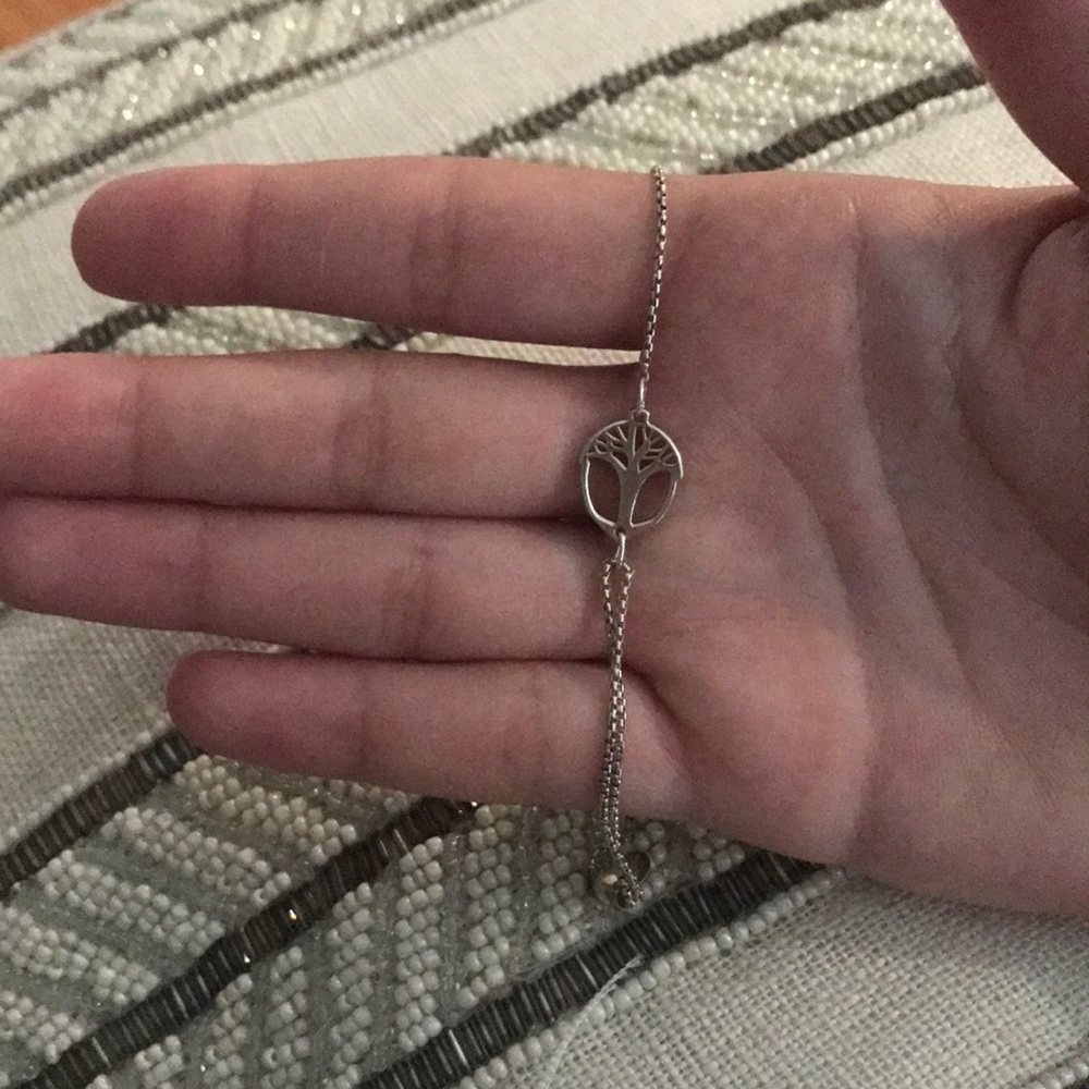 Alex and Ani Tree of Life Pull Chain Bracelet